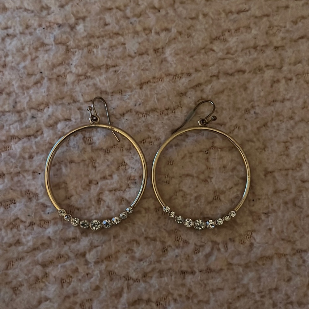 Gold Hoop Earrings